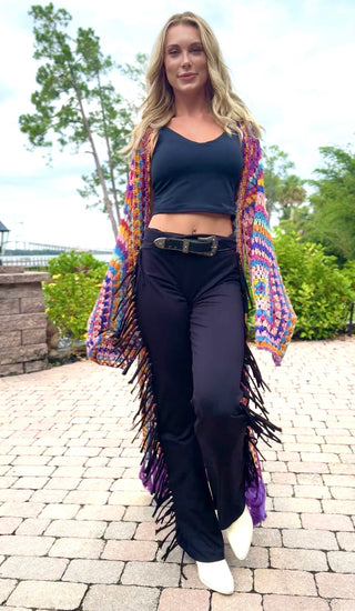 Fringe Takeover - Pants - Paryse Style | Tall Fashion